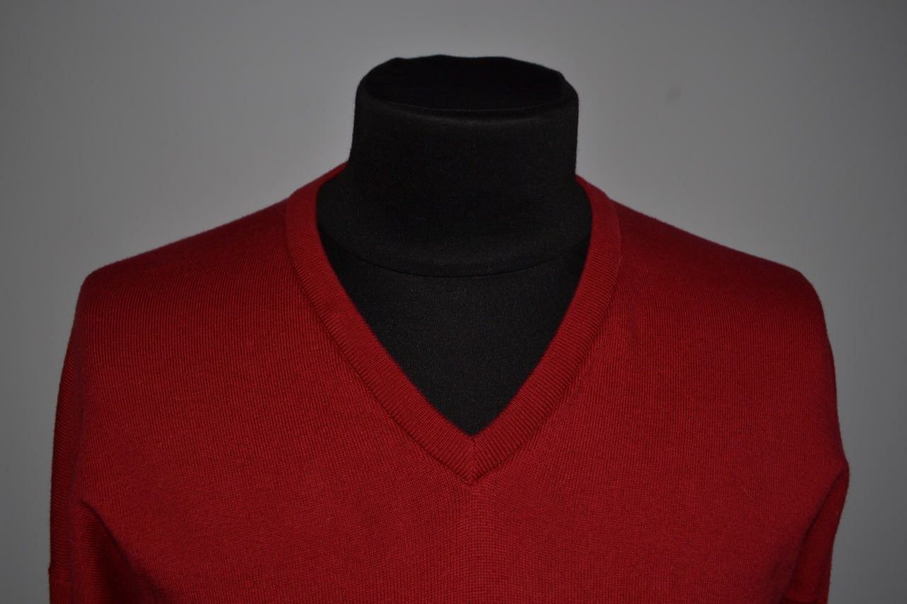 Burberry × Vintage Burberrys Sweater V-Neck Long Sleeve Size 117/46 XL Size US XL / EU 56 / 4 - 3 Thumbnail