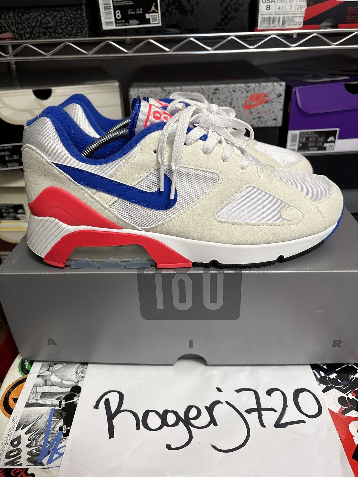 Nike Nike Air Max 180 Ultramarine Size US 8 / EU 41 - 3 Thumbnail