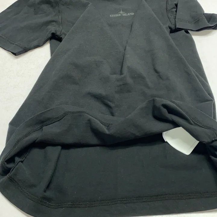 Stone Island Stone Island Black Logo Slim Fit Tshirt -2506 Size US S / EU 44-46 / 1 - 7 Thumbnail