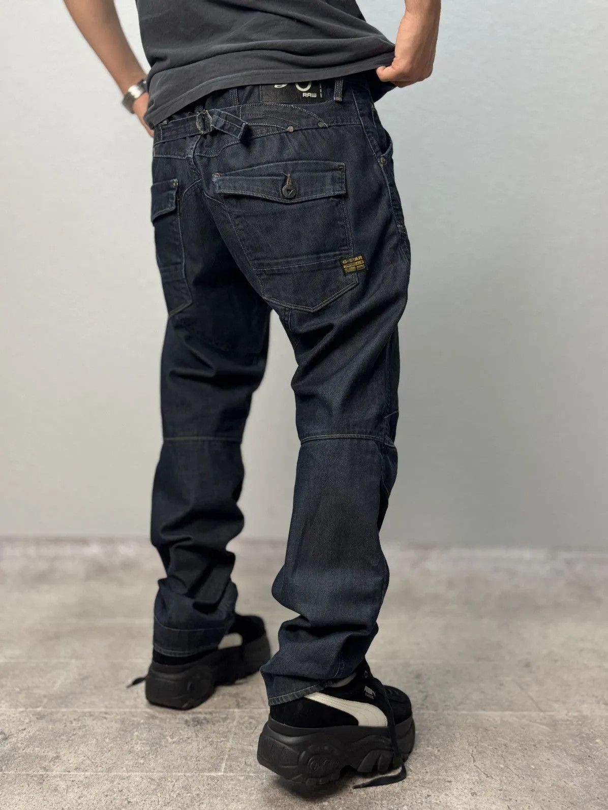 G-Star Vintage G-star Opium Cargo Avantgarde Bontage Baggy Pants Size US 36 / EU 52 - 16 Thumbnail