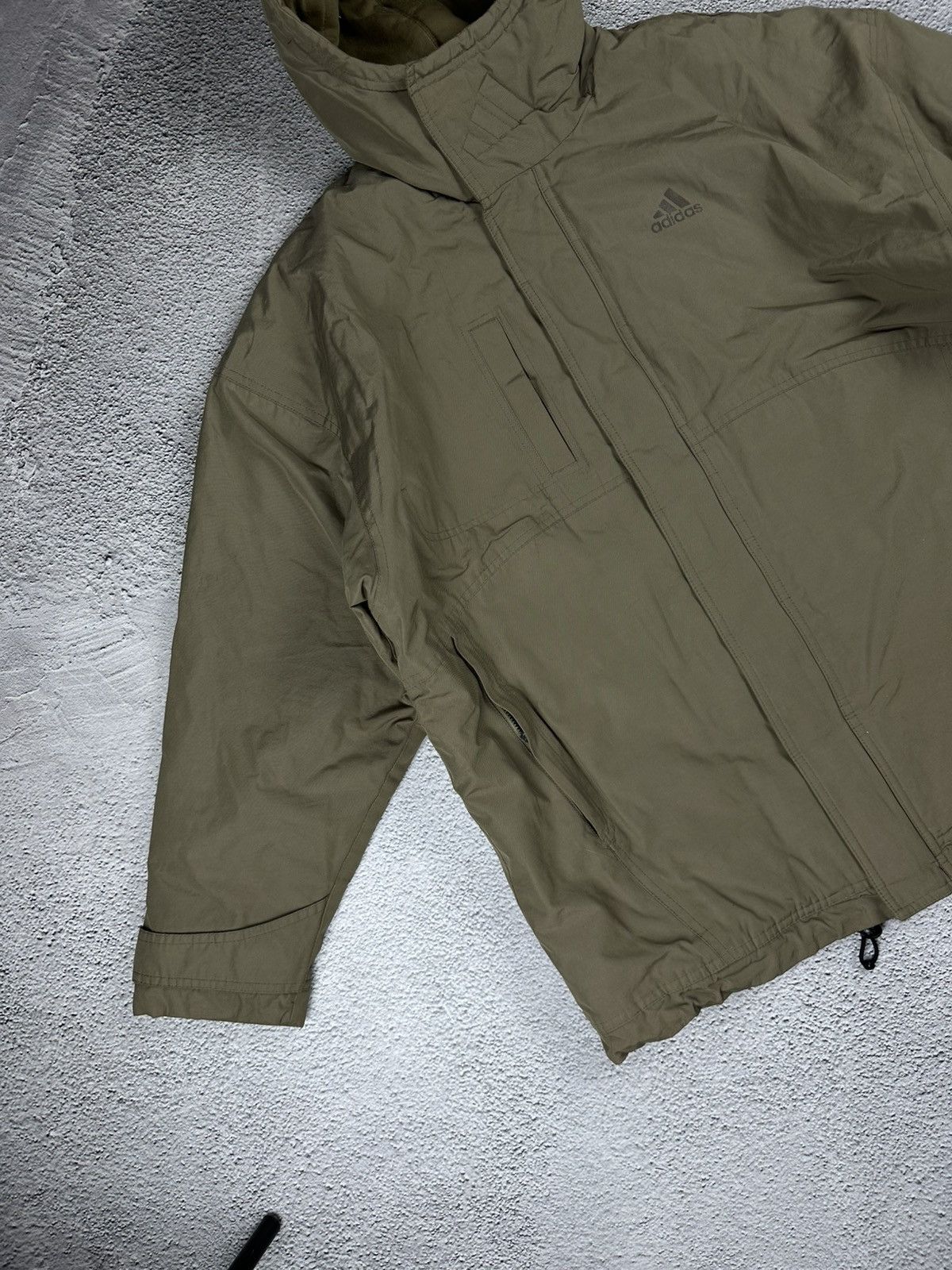 Adidas Vintage Adidas Nylon Jacket Corduroy Nylon Y2K 90s Rare Size US S / EU 44-46 / 1 - 4 Thumbnail