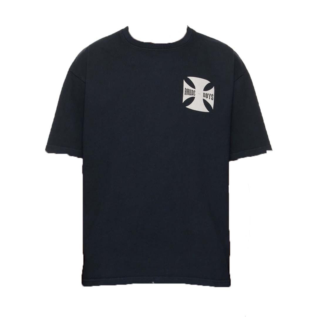 Rhude Boys West Coast Black Tee Size US XS / EU 42 / 0 - 1 Thumbnail