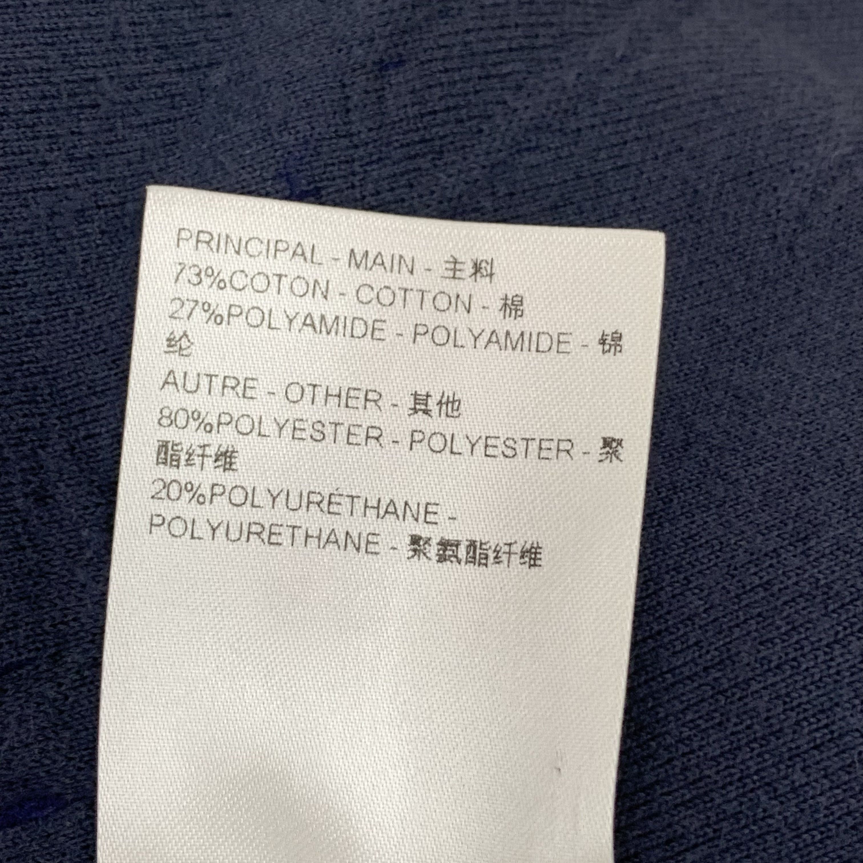 Louis Vuitton LV Logo Sweatpants Navy (M) Size US 34 / EU 50 - 9 Thumbnail