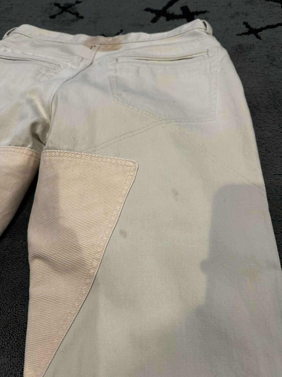 General Research × Mountain Research General Research White Corduroy “Frontier” Pants Size US 33 - 10 Thumbnail