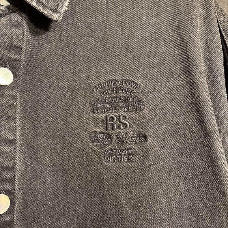 Raf Simons Raf Simons Embroidered and washed to make old denim shirts- Size US M / EU 48-50 / 2 - 4 Thumbnail