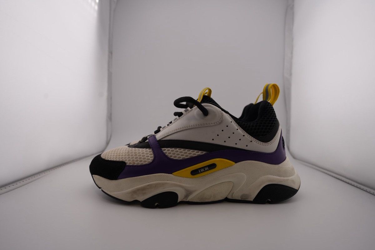 Dior USED DIOR B22 “VIOLET WHITE” SNEAKERS (NO INSOLES) Size US 6.5 / EU 39-40 - 8 Thumbnail