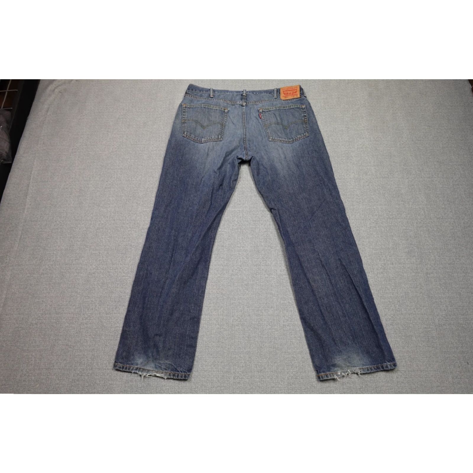 Levi's Levi's 559 Jeans Men Slim Straight Dark Wash Denim Blue 38x32 Denim Cowboy Western (Regular, 5-Pocket) Mens Size US 38 / EU 54 - 4 Thumbnail