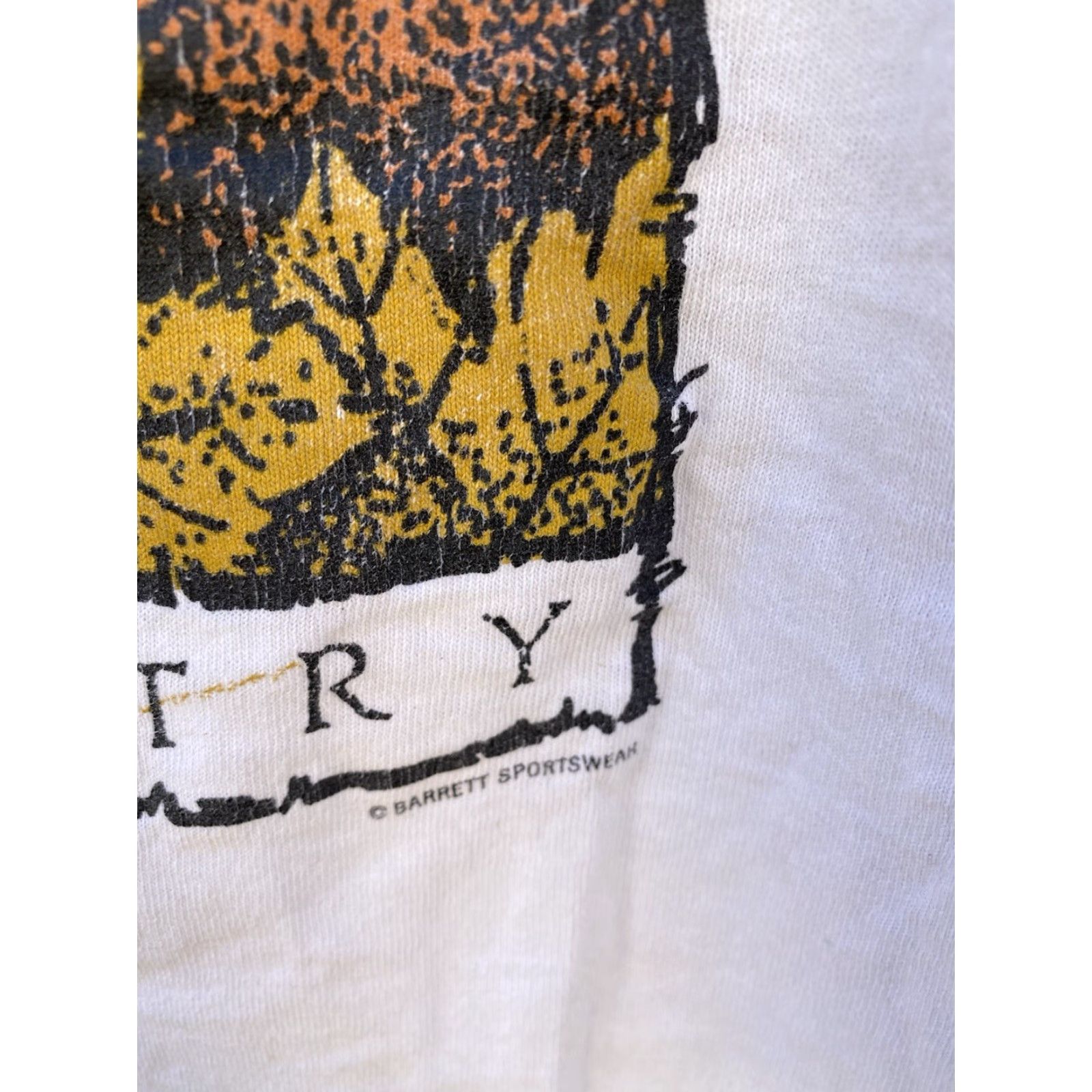 Fruit Of The Loom VINTAGE Fruit of the Loom T-Shirt White XL Temecula Valley California Wine Country Graphic Print Thrashed Holes Short Sleeve Mens Vintage Size US XL / EU 56 / 4 - 4 Thumbnail