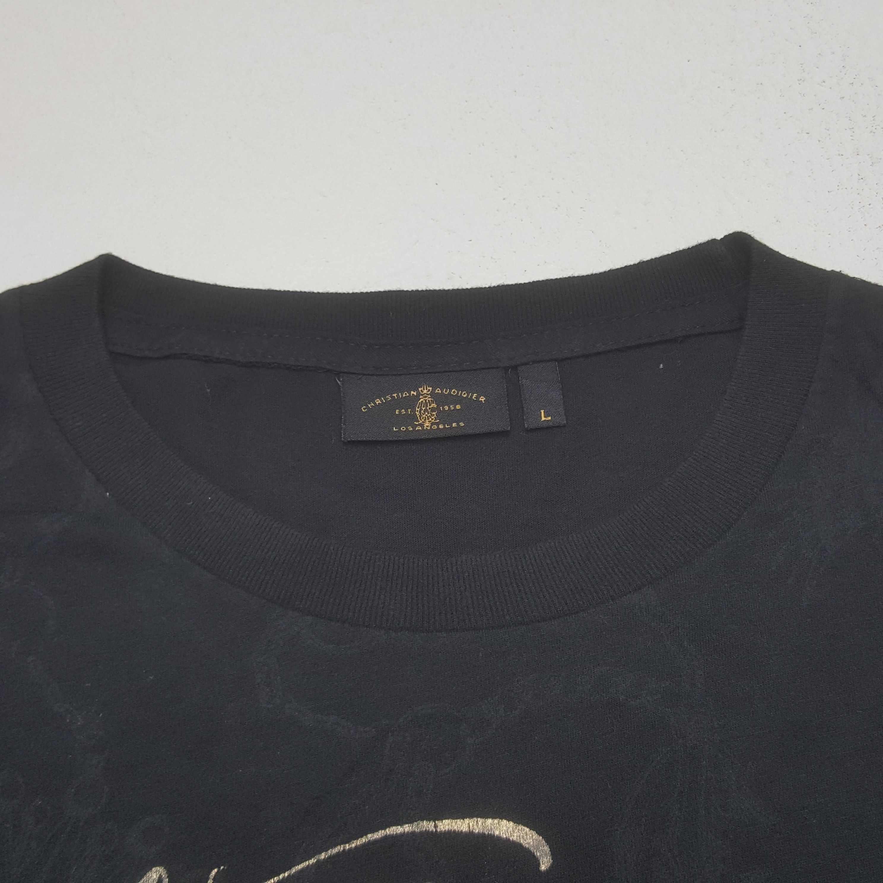 Christian Audigier Vintage Christian Audigier Punk Designer Tshirt C319N80 Size US L / EU 52-54 / 3 - 5 Thumbnail