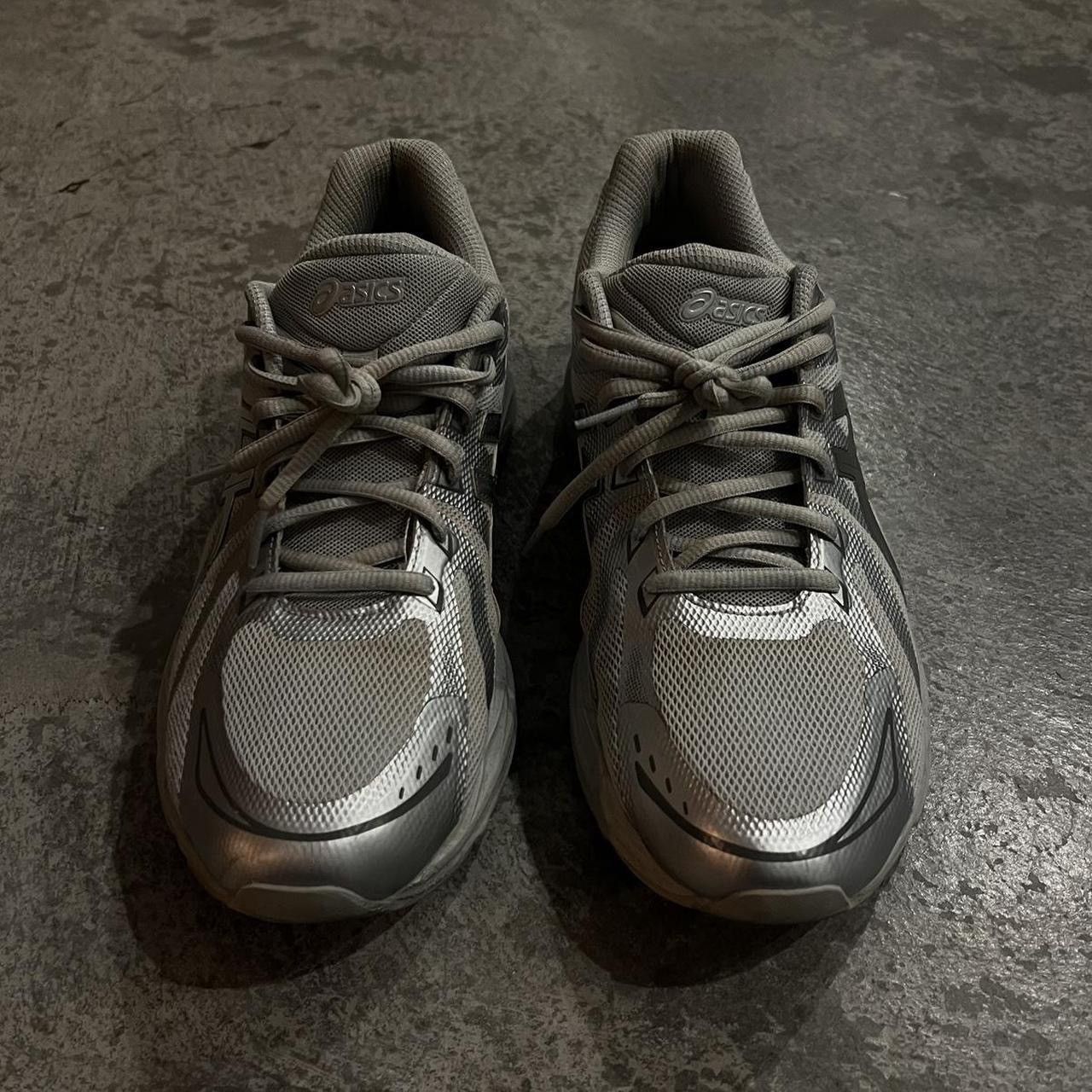 Asics Gel Flux 4 Light Grey Silver ‘ASICS’ Size US 10.5 / EU 43-44 - 3 Thumbnail