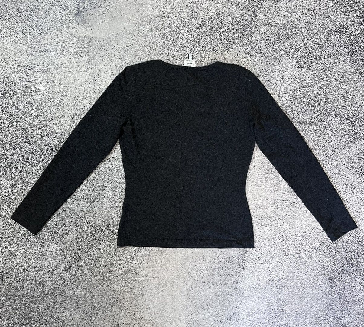 Moschino Moschino Jeans Women’s Slim Fit Long Sleeve Top Print USA 12 Size XL / US 12-14 / IT 48-50 - 10 Thumbnail