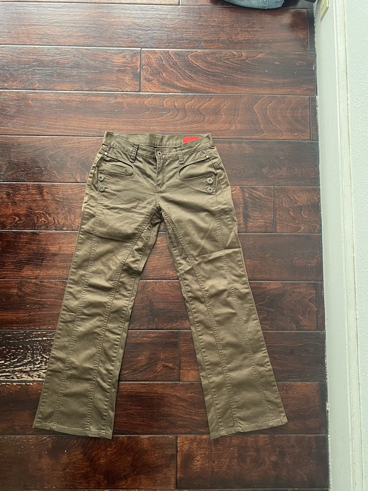 Japanese Brand × Vintage A.R.Y Green Pants Size US 31 - 1 Thumbnail