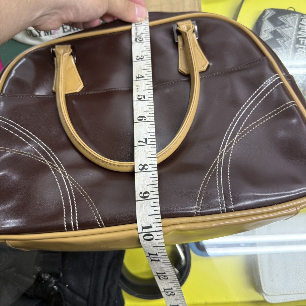 Leather Patent Leather Scooter Paris Hand Bag Size ONE SIZE - 7 Thumbnail