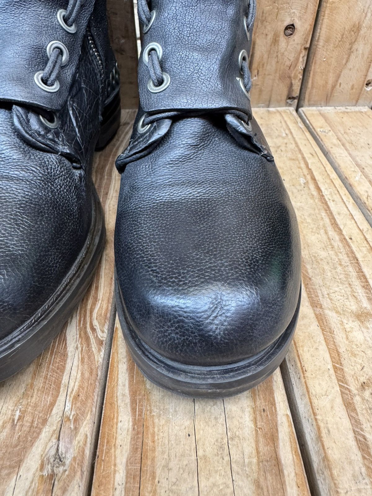 A.S.98 A.s 98 black Women’s leather boots EUR 39 US 8.5-9 UK 6 Size US 9 / IT 39 - 4 Thumbnail