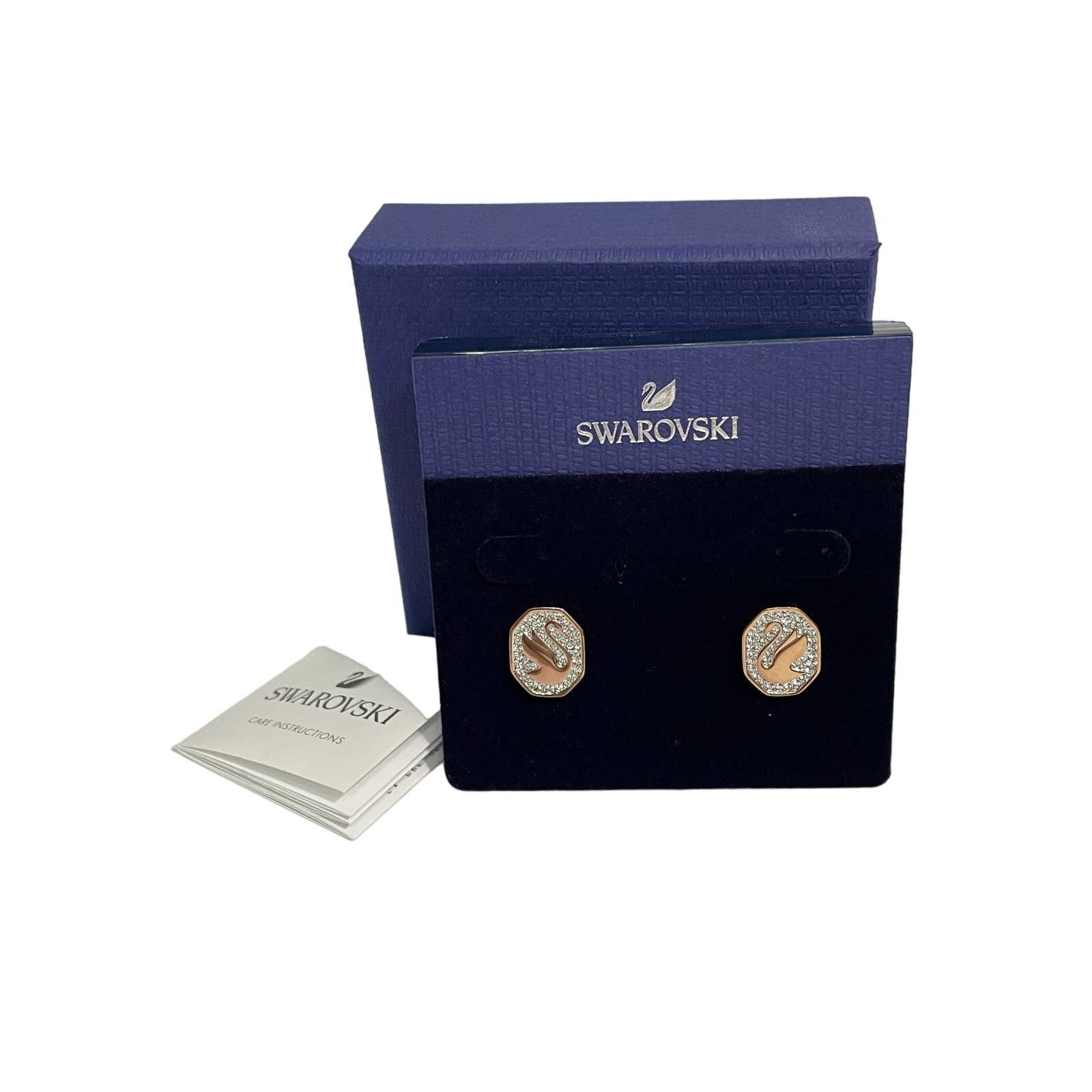 Swarovski Swarovski swan jewelry set bundle earrings and bracelet New Size ONE SIZE - 6 Thumbnail