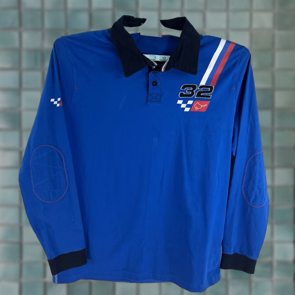 Vintage Hockenheimring Racing Polo Shirt Mens XL Blue Limited Edition Short Sleeve Classic Activewear Size US XL / EU 56 / 4 - 1 Thumbnail