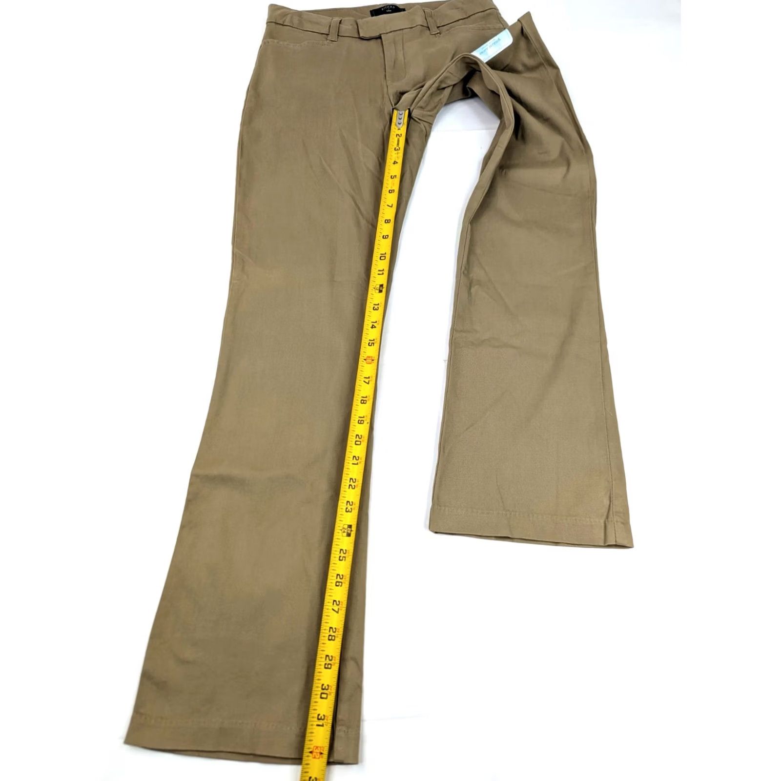 Lee Vtg Lee Riders Mid Bootcut Pants Women 6M (29x32) Beige Stretch New w Defect Size 28" / US 6 / IT 42 - 3 Thumbnail