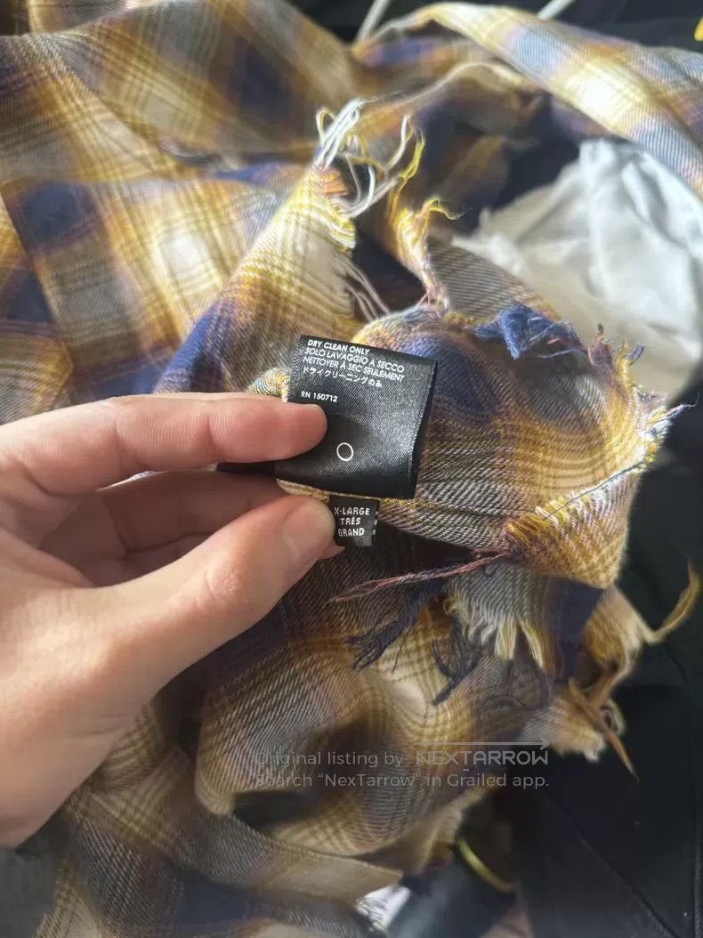 Amiri Amiri Striped knitted print worn shirt Size US XL / EU 56 / 4 - 7 Thumbnail