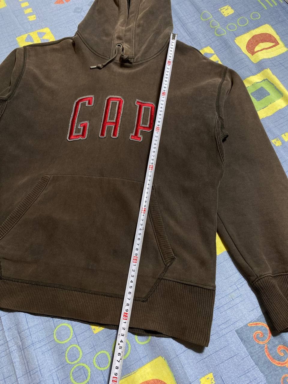 Gap × Japanese Brand Vintage GAP big logo Faded y2k hoodie Size US L / EU 52-54 / 3 - 19 Thumbnail