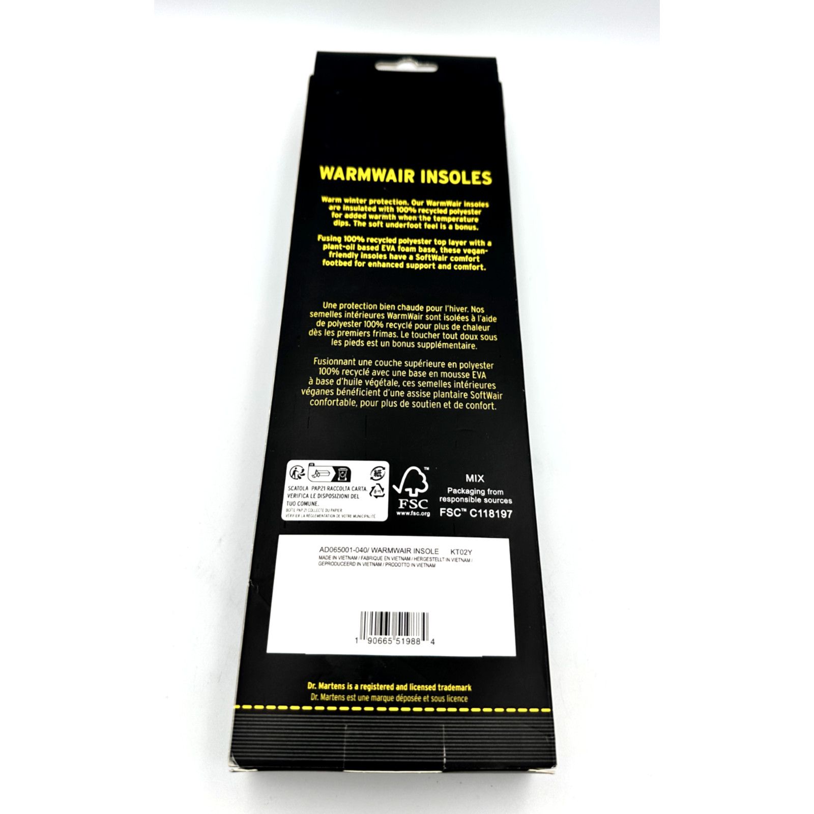 Dr. Martens Dr. Martens WarmWair Insoles-Choose Women 6/Men 6/Women 7 Size US 7 / IT 37 - 5 Thumbnail
