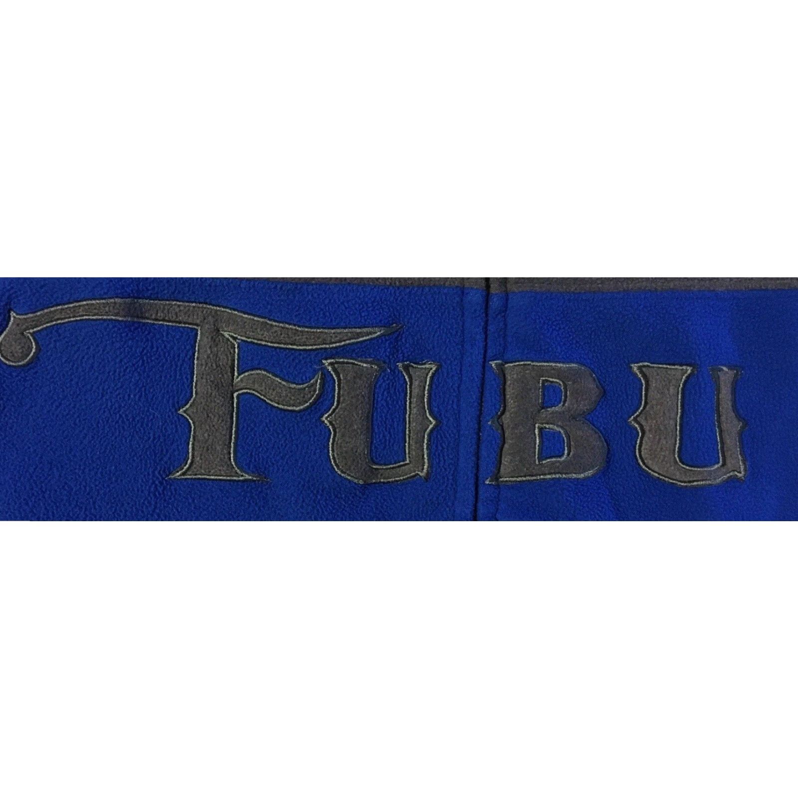 Vintage VINTAGE FUBU Fleece Jacket Hoodie M NYC Hip Hop Urban Skate Wu Wear Grunge Rap 90s Y2K Gray Full Zip Mens Medium Winter Streetwear Embroidered Pockets Size US M / EU 48-50 / 2 - 2 Thumbnail