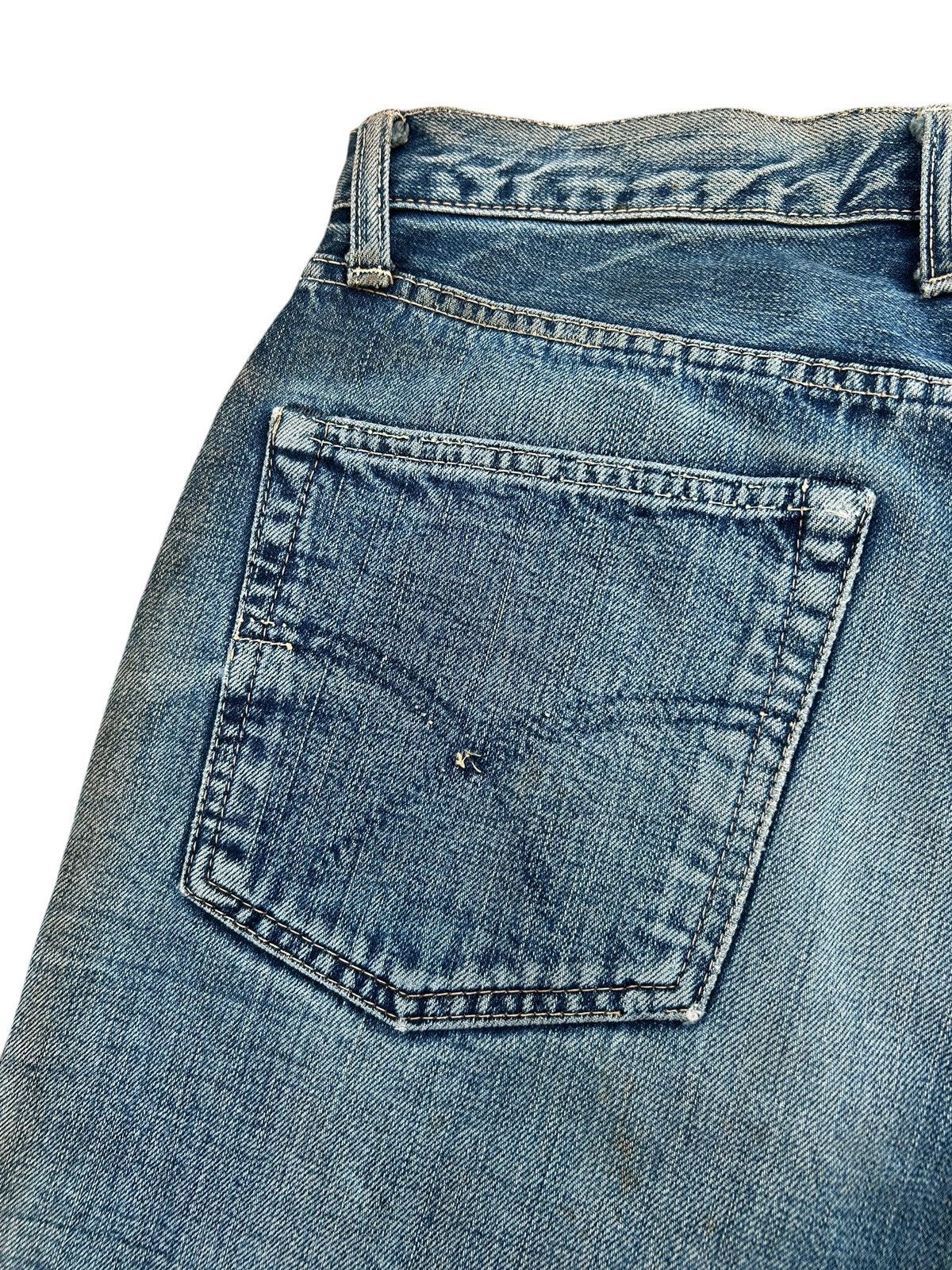Kapital Thrashed Vintage Japanese Brand Pinball Selvedge Denim Jeans Size US 31 - 13 Thumbnail