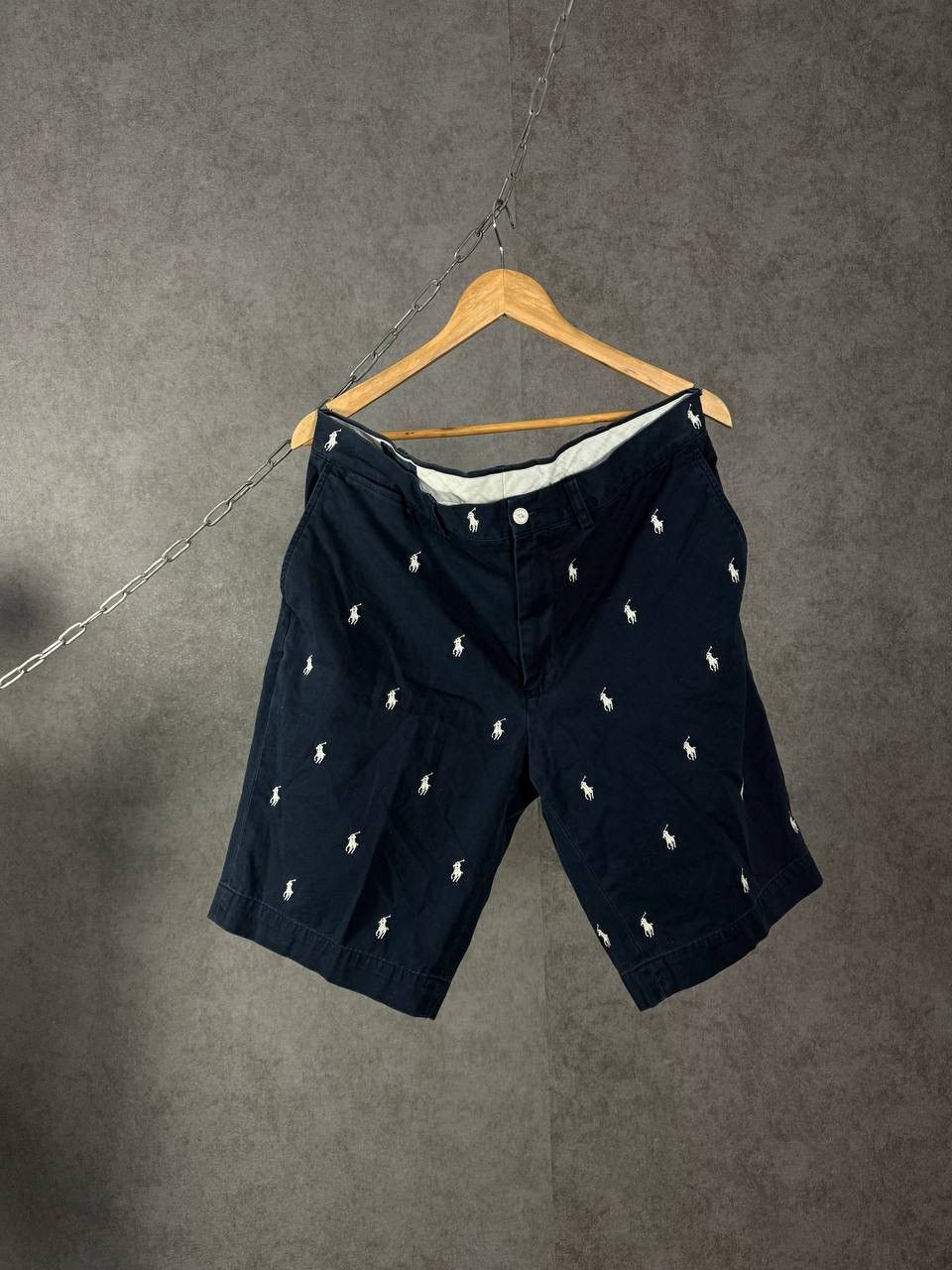Polo Ralph Lauren Polo Ralph Lauren designer monogram shorts Size US 34 / EU 50 - 1 Thumbnail