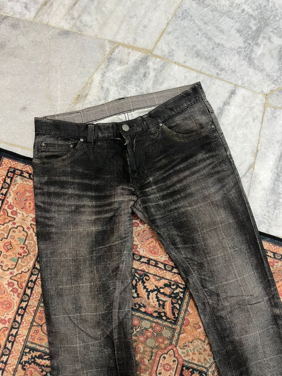 Tornado Mart Vintage Tornado Mart skinny Pants Size US 34 / EU 50 - 4 Thumbnail