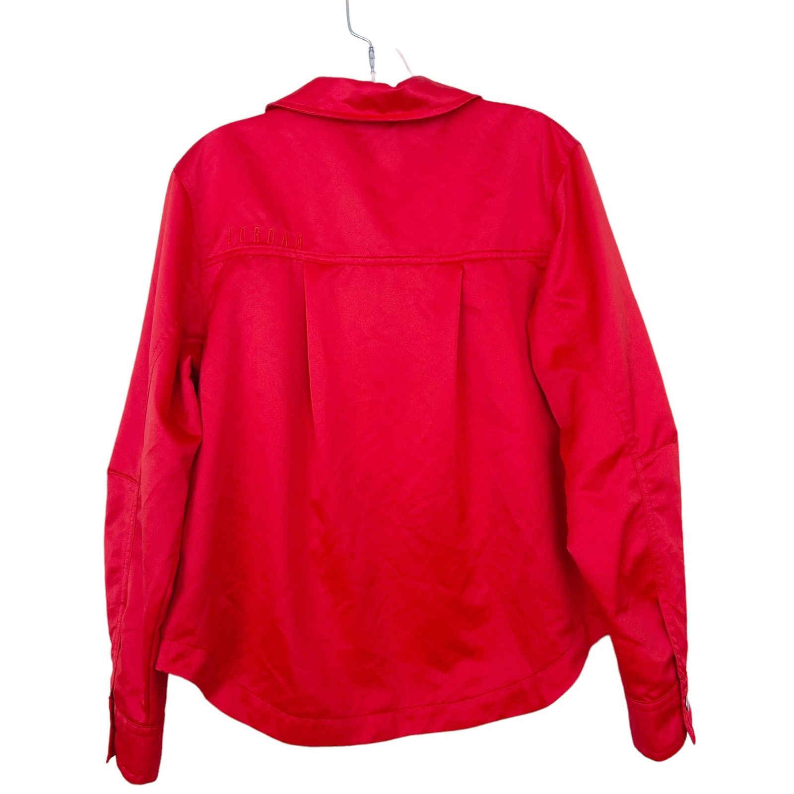Jordan Brand Jordan Classics Habanero Red Full Zip Long Sleeve Sz S Size S / US 4 / IT 40 - 5 Thumbnail
