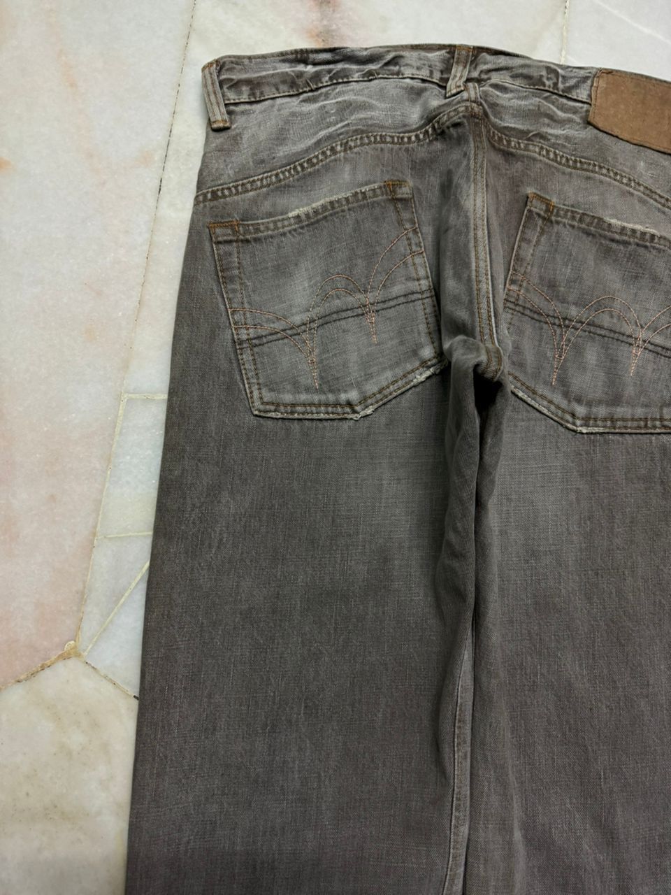 Kapital Insane💥90s Edwin Half Selvedge Rusty Distres faded Sick Size US 34 / EU 50 - 17 Thumbnail