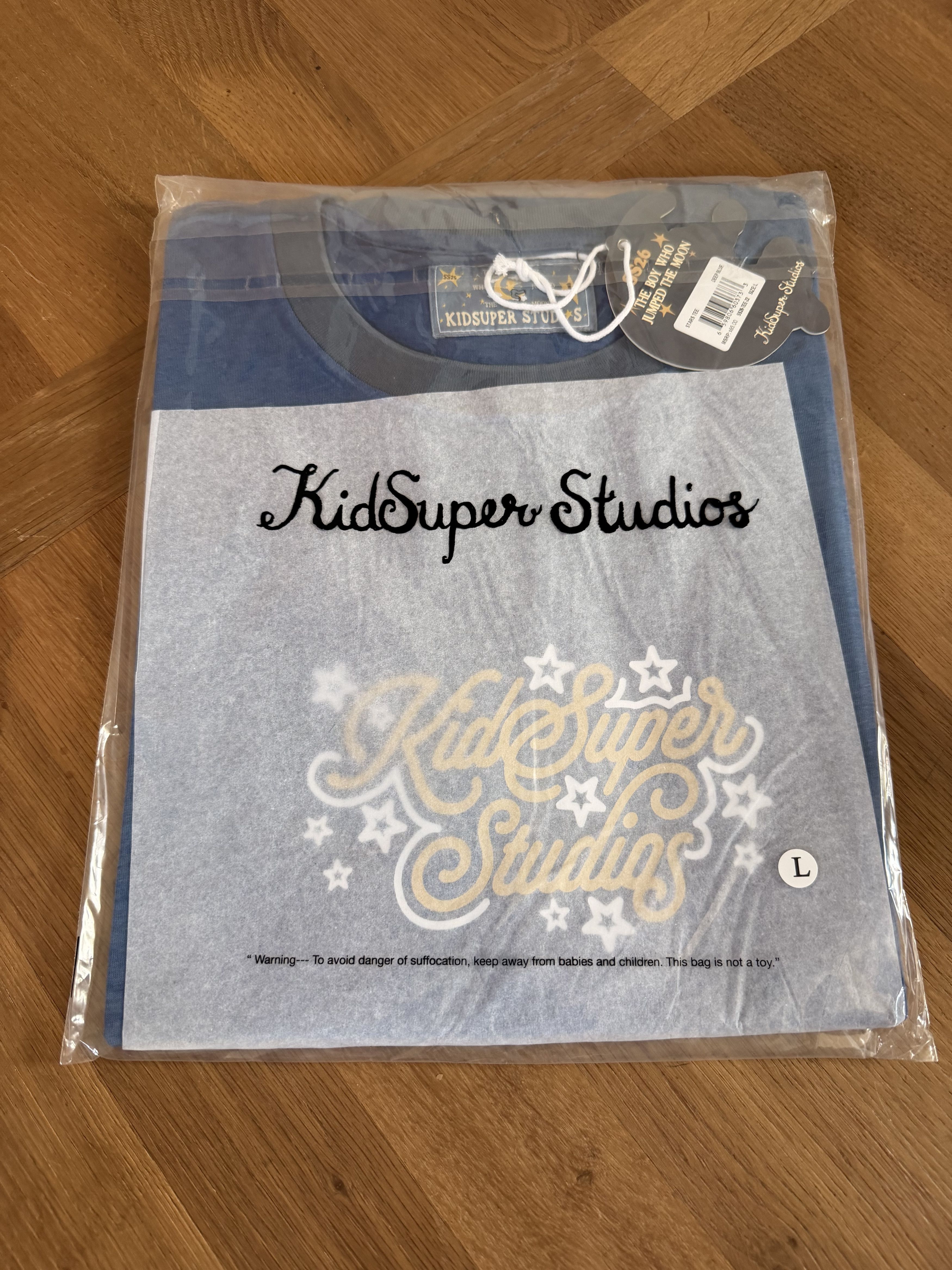 KidSuper KidSuper Stars Tee Size US L / EU 52-54 / 3 - 2 Thumbnail