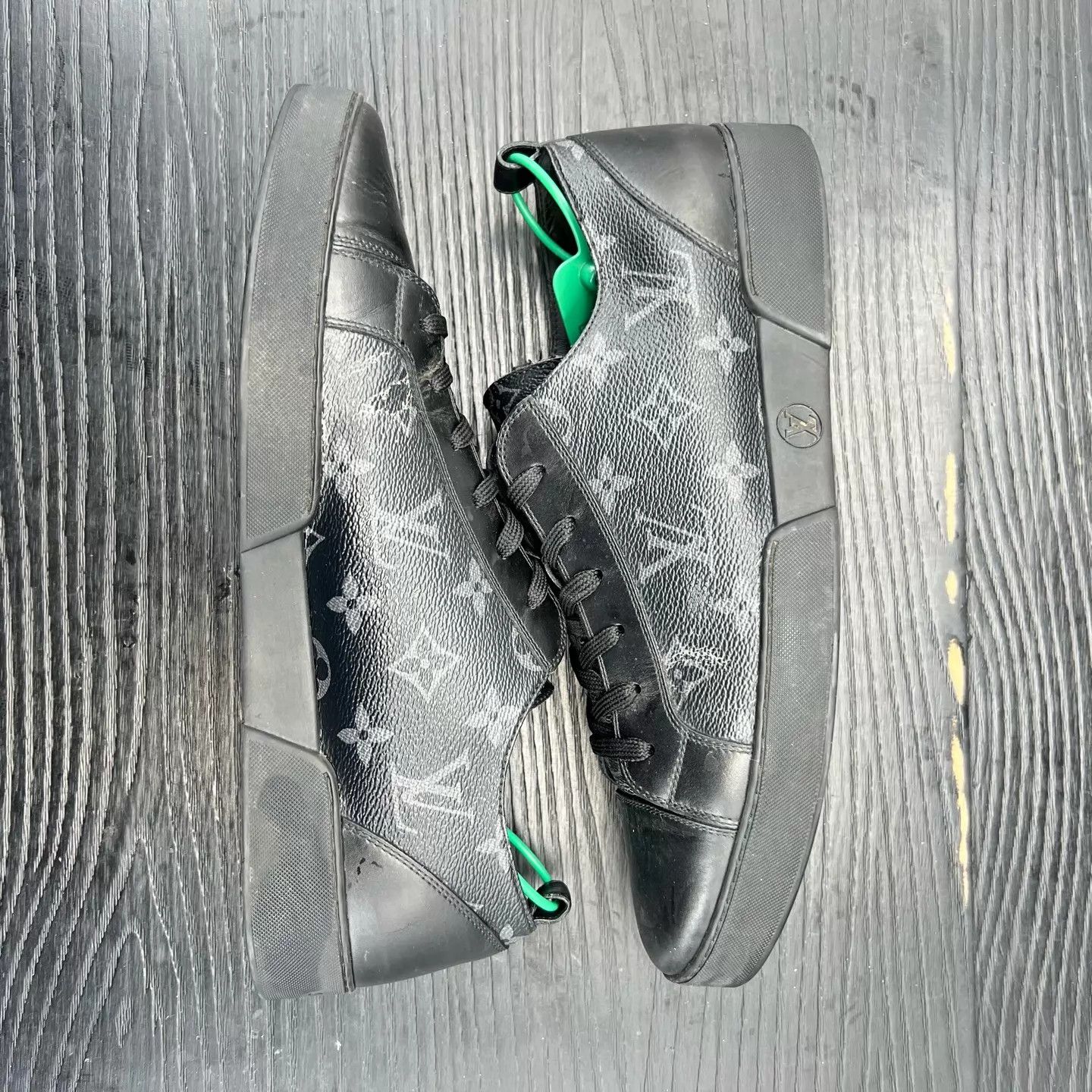Louis Vuitton LV Match-Up Black Graffiti 42 Size US 9 / EU 42 - 3 Thumbnail
