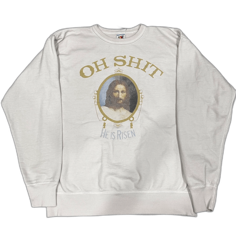 Saint Michael Oh Shit He Is Risen Sweatshirt Size US L / EU 52-54 / 3 - 1 Thumbnail