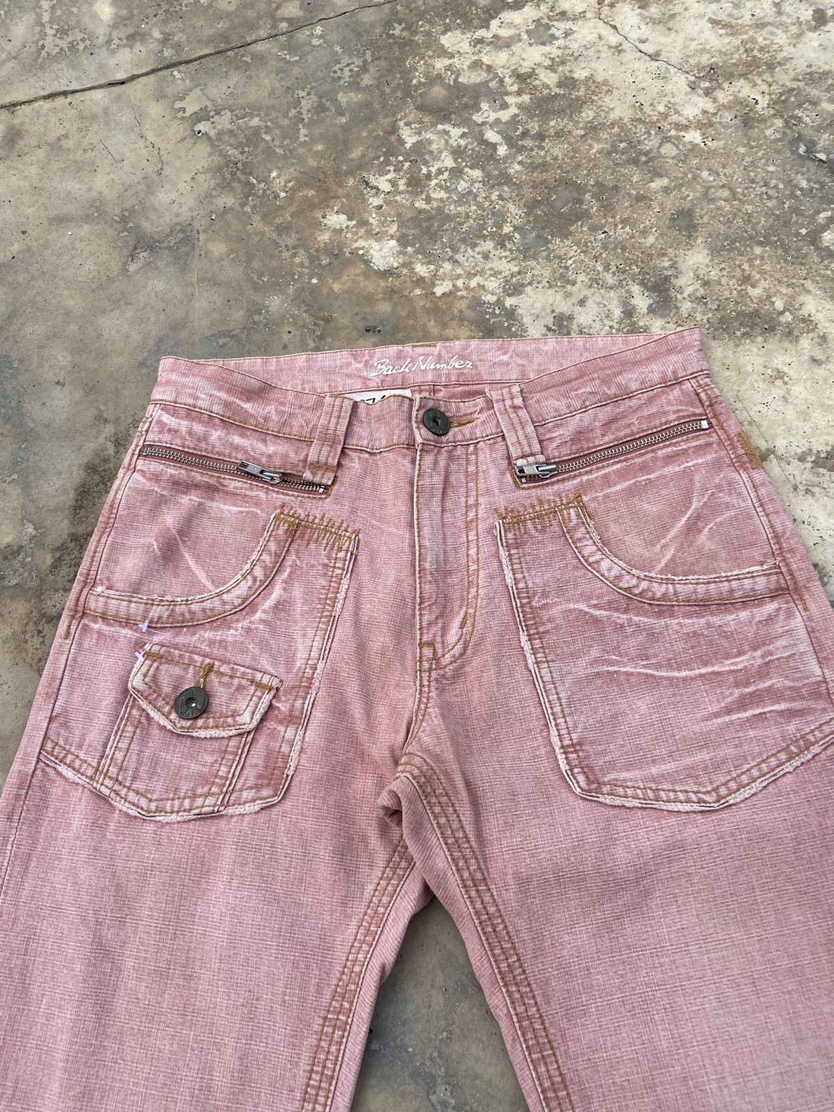 Japanese Brand VINTAGE BACK NUMBER BUSH PANT STYLE Size US 30 / EU 46 - 3 Thumbnail