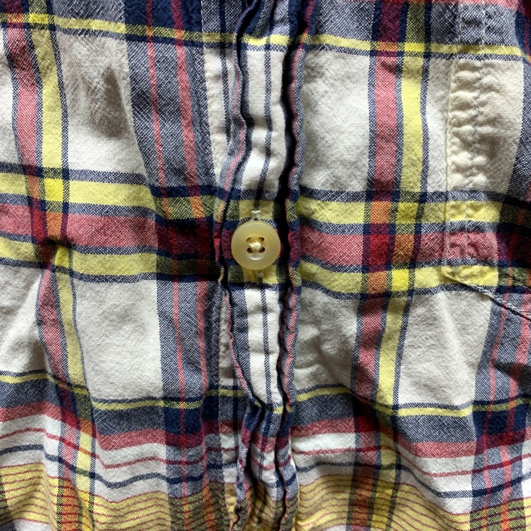 Vintage Woolrich Shirt XL Reg Button-Up Plaid Mens Outdoors 90s Orange Red Cotton Short Sleeve Button-Down Collar Mens Size US XL / EU 56 / 4 - 5 Thumbnail