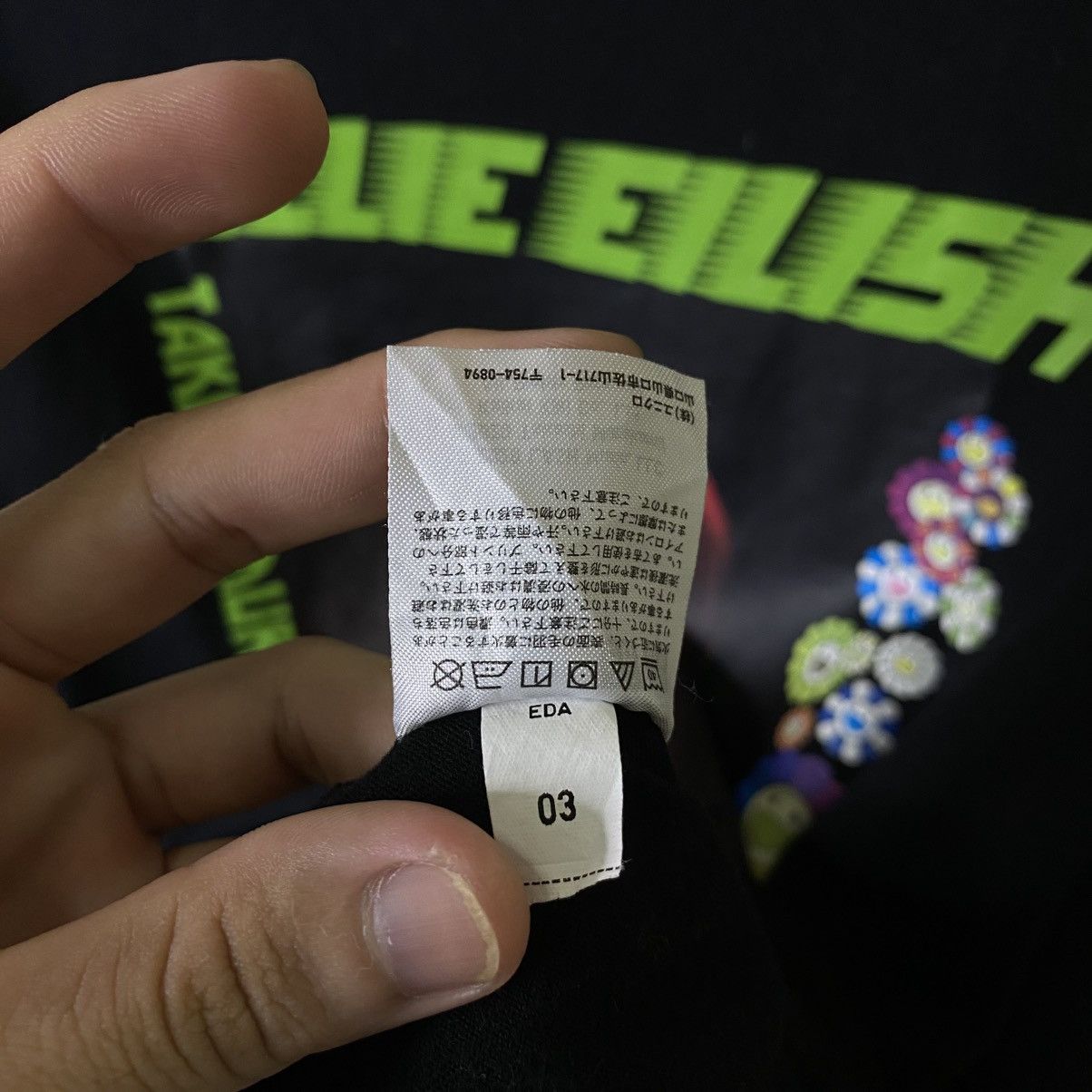 Takashi Murakami Takashi Murakami x Billie Eilish For Uniqlo Collaboration T Size US XL / EU 56 / 4 - 5 Thumbnail