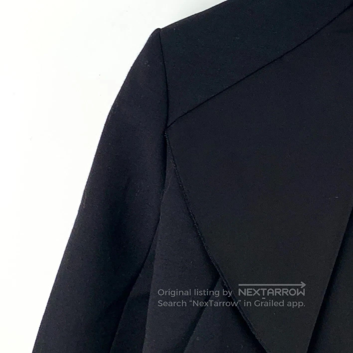Balmain Balmain Black Wool Long-Sleeve Jacket. Size XS / US 0-2 / IT 36-38 - 3 Thumbnail