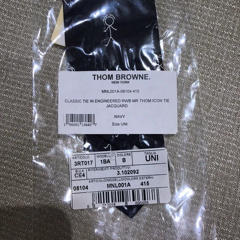 Thom Browne Thom Browne necktie Size ONE SIZE - 4 Thumbnail