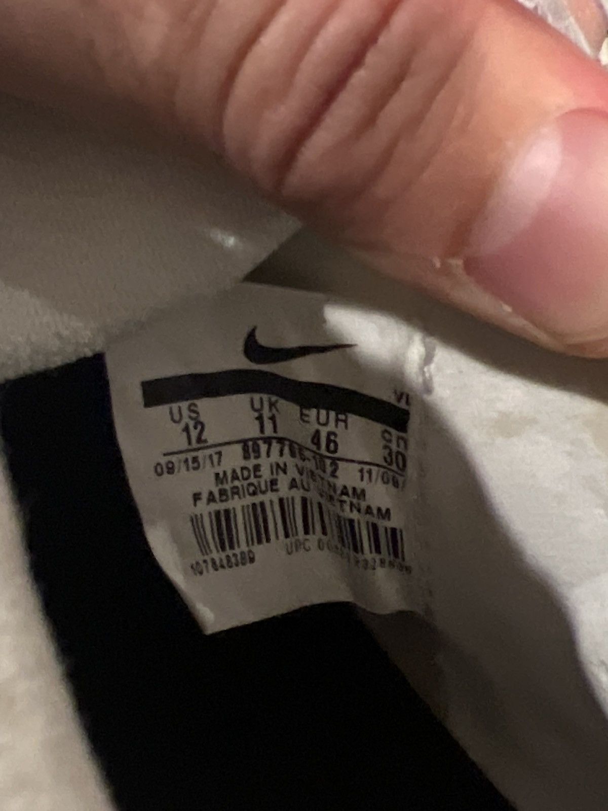 Nike Sergio Ramos Tiempo Legend 7 SE FG White Gold Size 12 Size US 12 / EU 45 - 7 Thumbnail