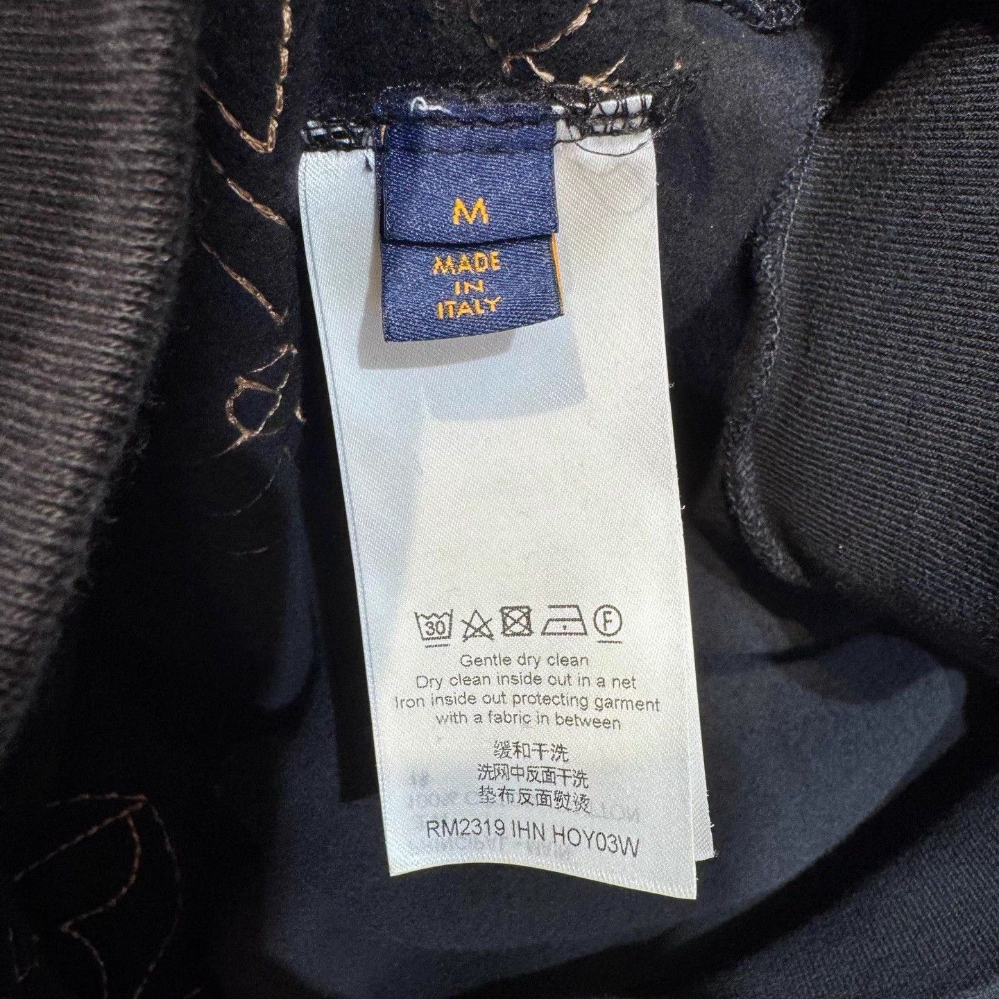 Louis Vuitton Louis Vuitton Music Line Knit Logo Sweater Size M Size US M / EU 48-50 / 2 - 4 Thumbnail