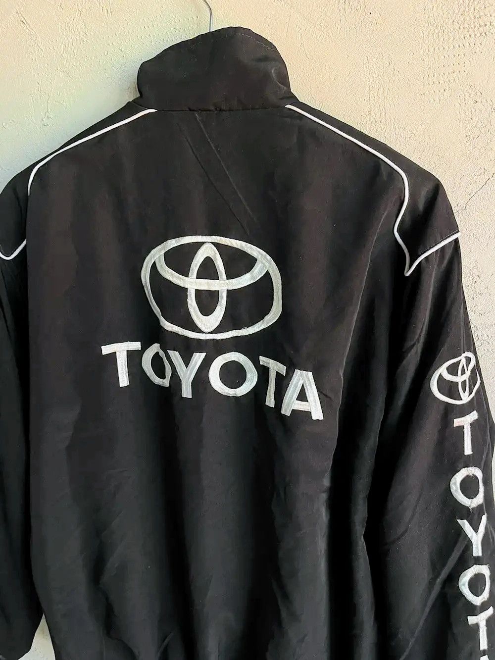 Vintage 🔥💸 Toyota Racing y2k Retro Bomber Jacket Vintage Streetwea Size US L / EU 52-54 / 3 - 2 Thumbnail