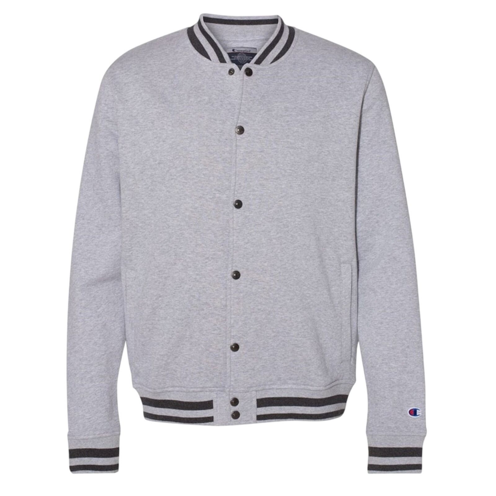 Champion New Champion Mens Large PolyCotton Athletic Bomber Jacket Size US L / EU 52-54 / 3 - 1 Thumbnail