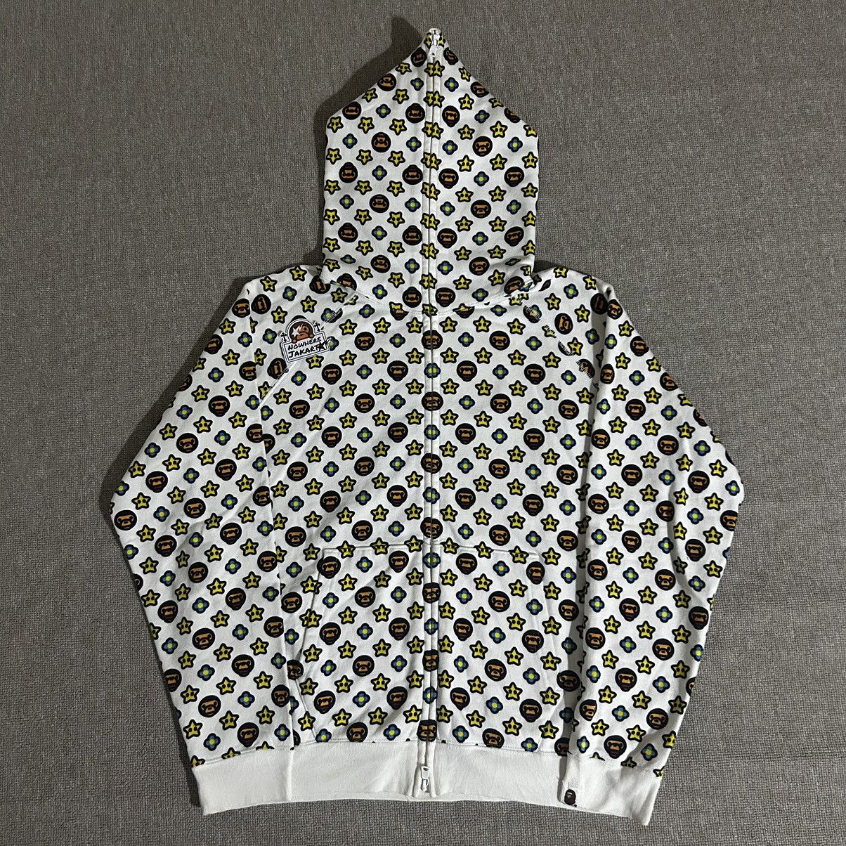 Bape Bape Baby Milo Monogram Full Zip Hoodie Size US S / EU 44-46 / 1 - 3 Thumbnail