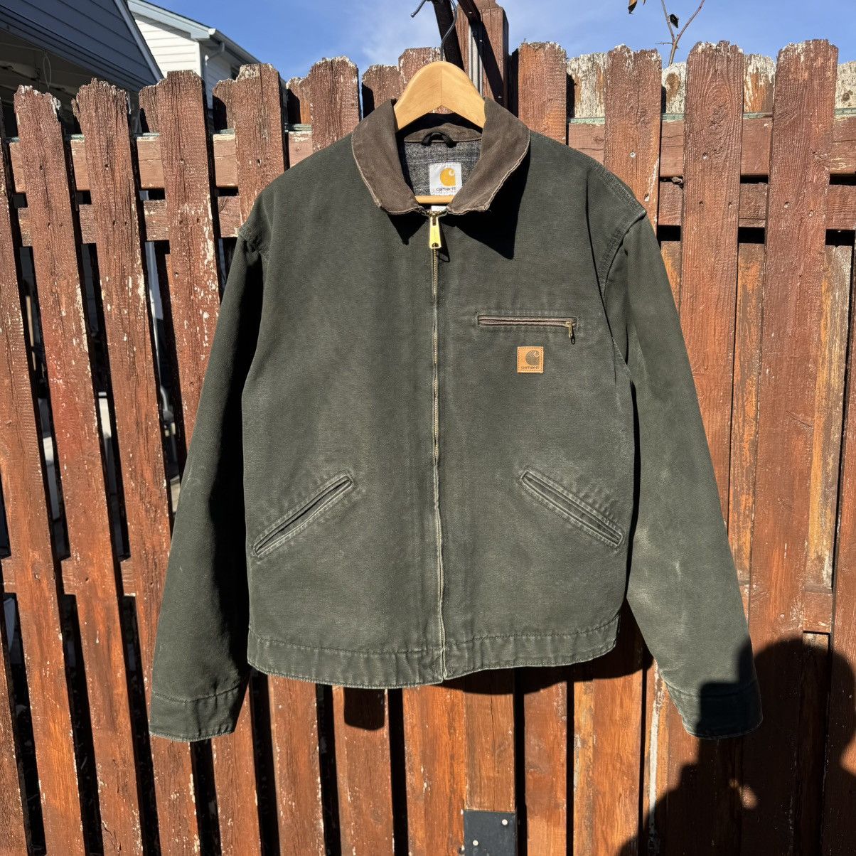 J97 MOS - Vintage Carharttt Detroit Green Jacket