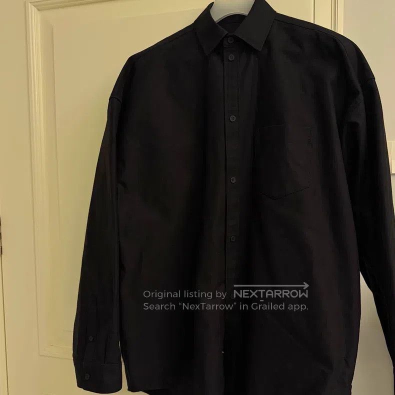 Balenciaga Extra Large Canvas Shirt
