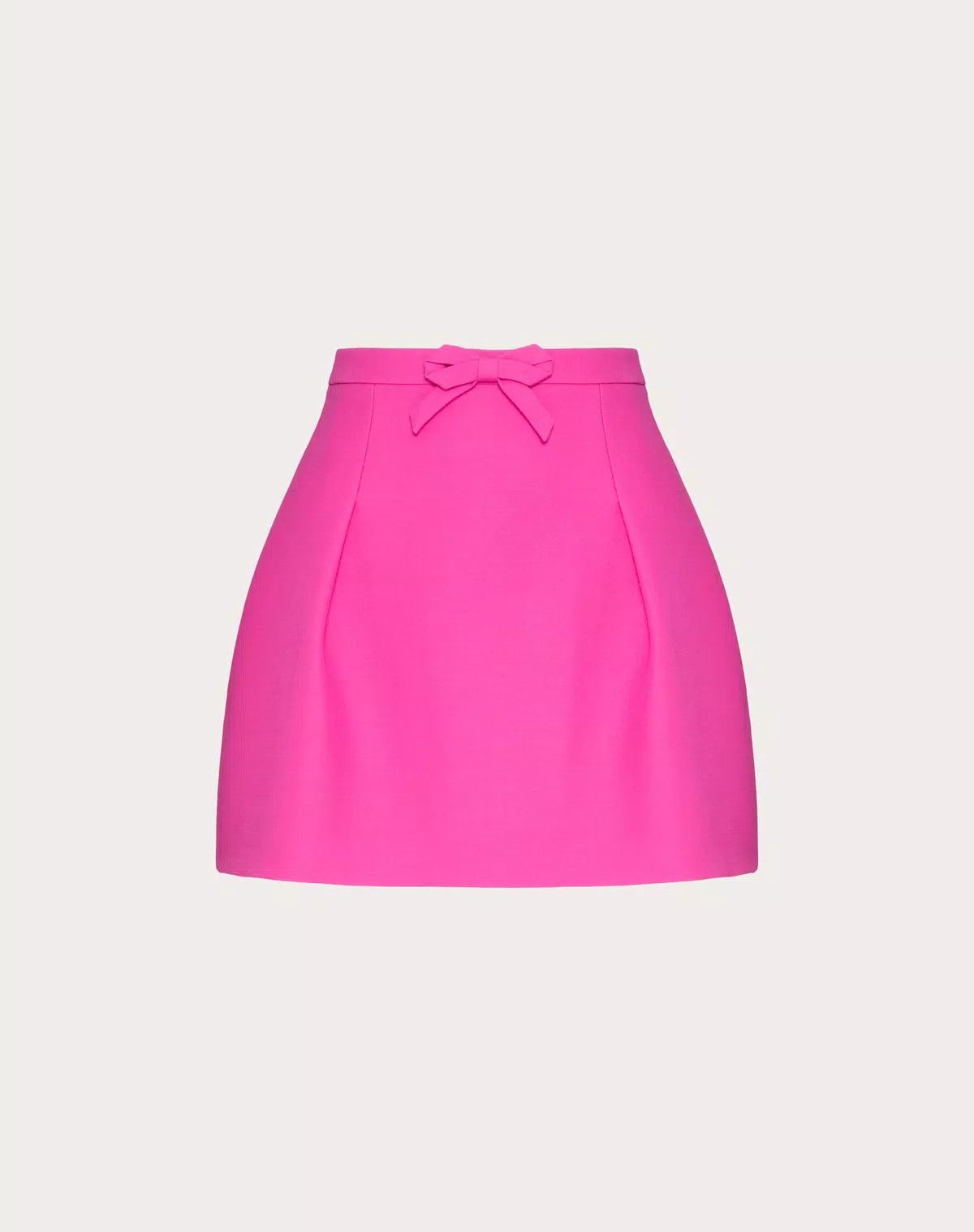 Valentino o1s1wg110426 Crepe Couture Skirt in Pink Size 27" / US 4 / IT 40 - 1 Thumbnail