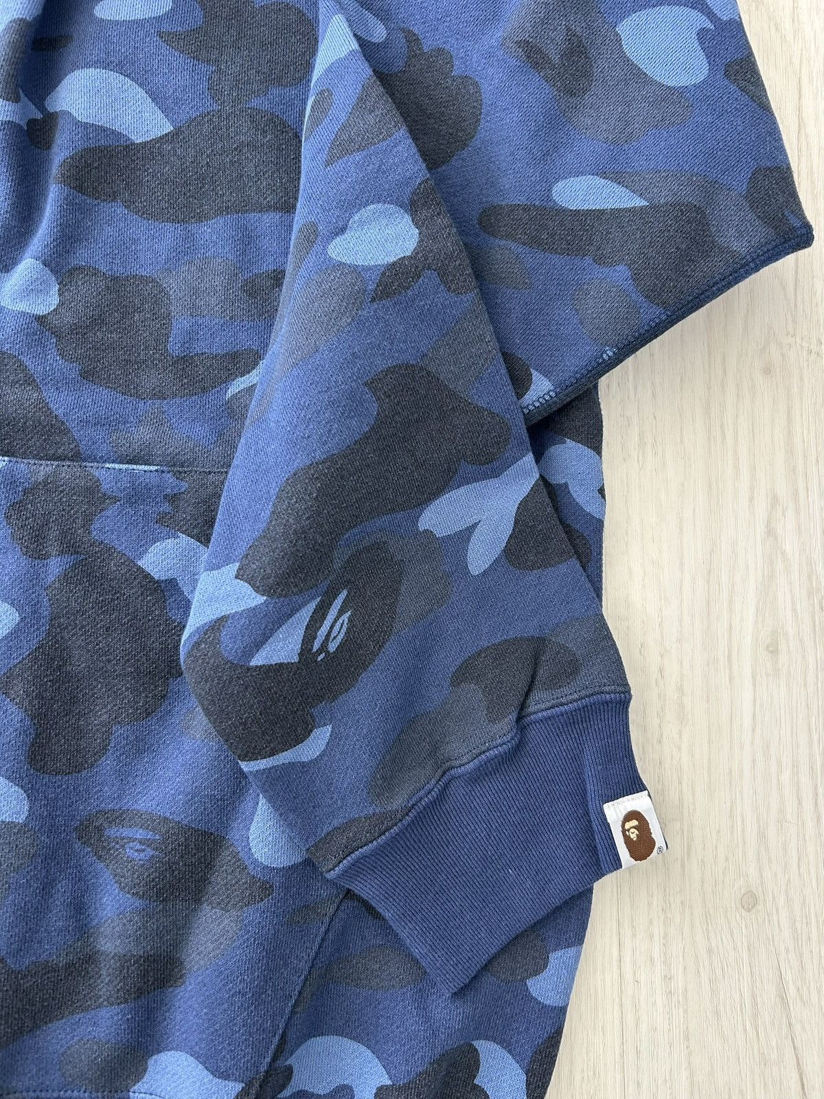 Bape VERY RARE OG 2005 A BATHING APE 1ST BLUE CAMO FULLZIP HOODIE Size US M / EU 48-50 / 2 - 2 Thumbnail