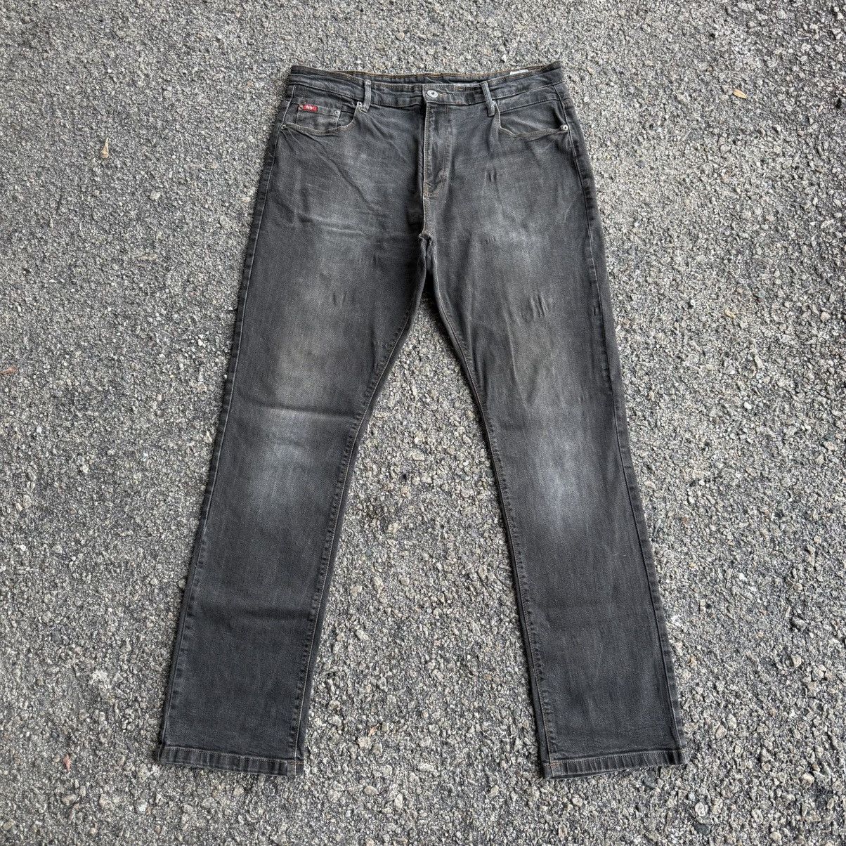 Lee W37 LEE COOPER DENIM BLACK JEAN PANTS Size US 37 - 2 Thumbnail