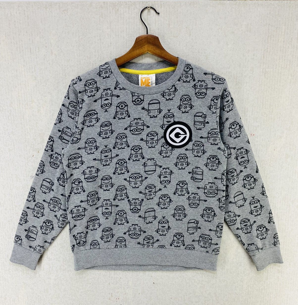 Cartoon Network Despicable Me Minion Made Sweatshirt Full Print Crewneck Size US M / EU 48-50 / 2 - 1 Thumbnail