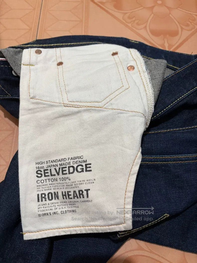 Iron Heart Iron Heart 16OZ primary colour jeans Size US 31 - 8 Thumbnail